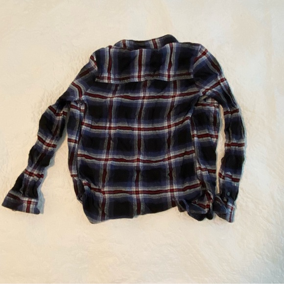 American Eagle Navy flannel XS - Picture 2 of 3